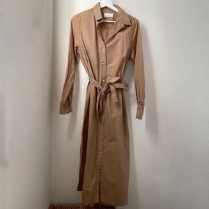 KOTN Camel Shirtdress